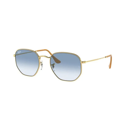 Ray-Ban RB3548 001/3F Verres Dégradés Bleu Transparent Or Taille 51